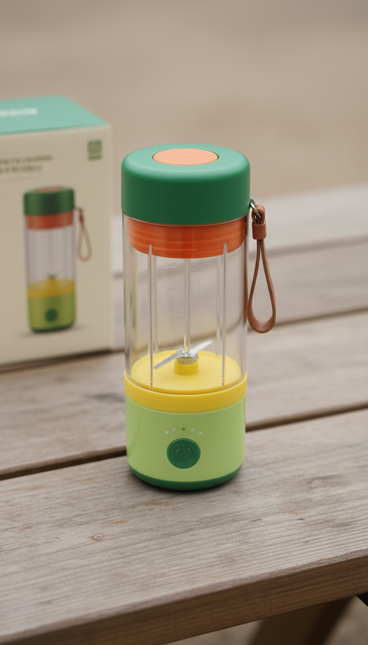 Compact Battery-Operated Blender