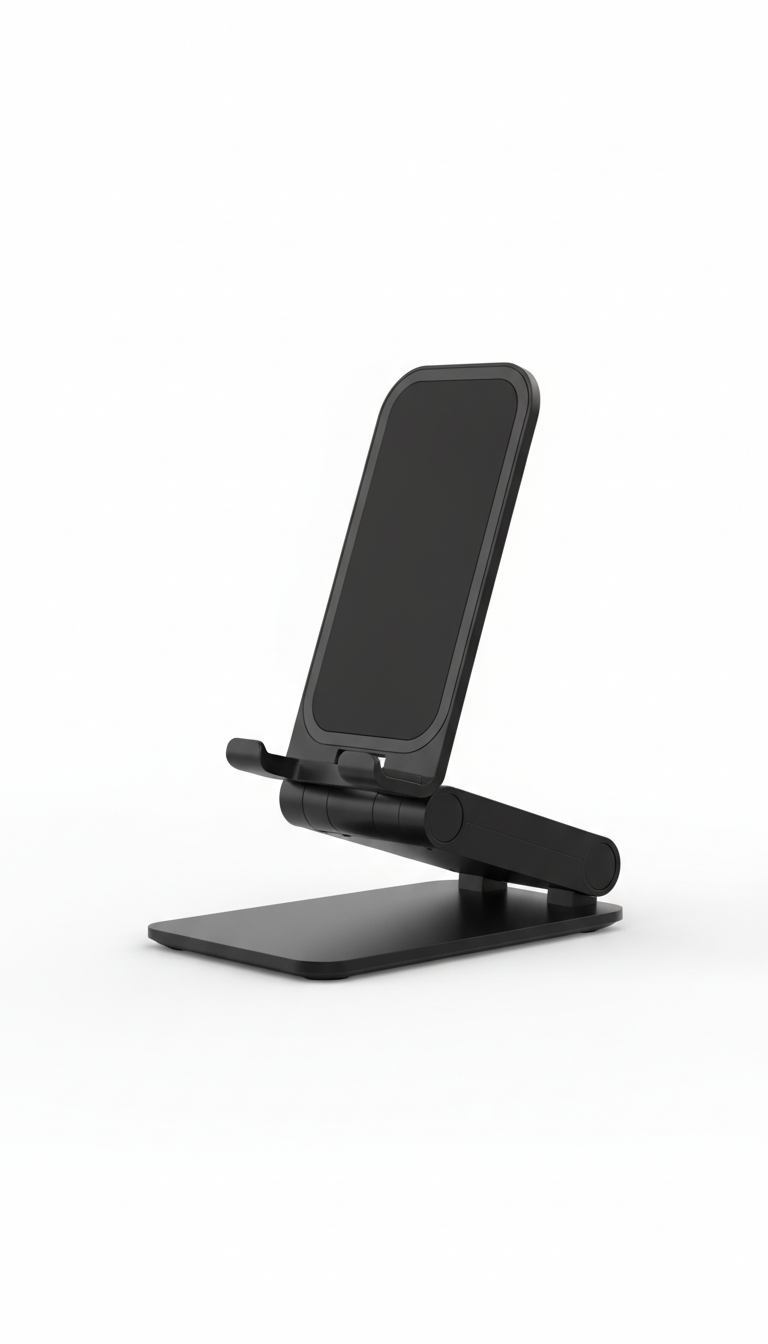 Midnight Black Multifunctional Tech Stand